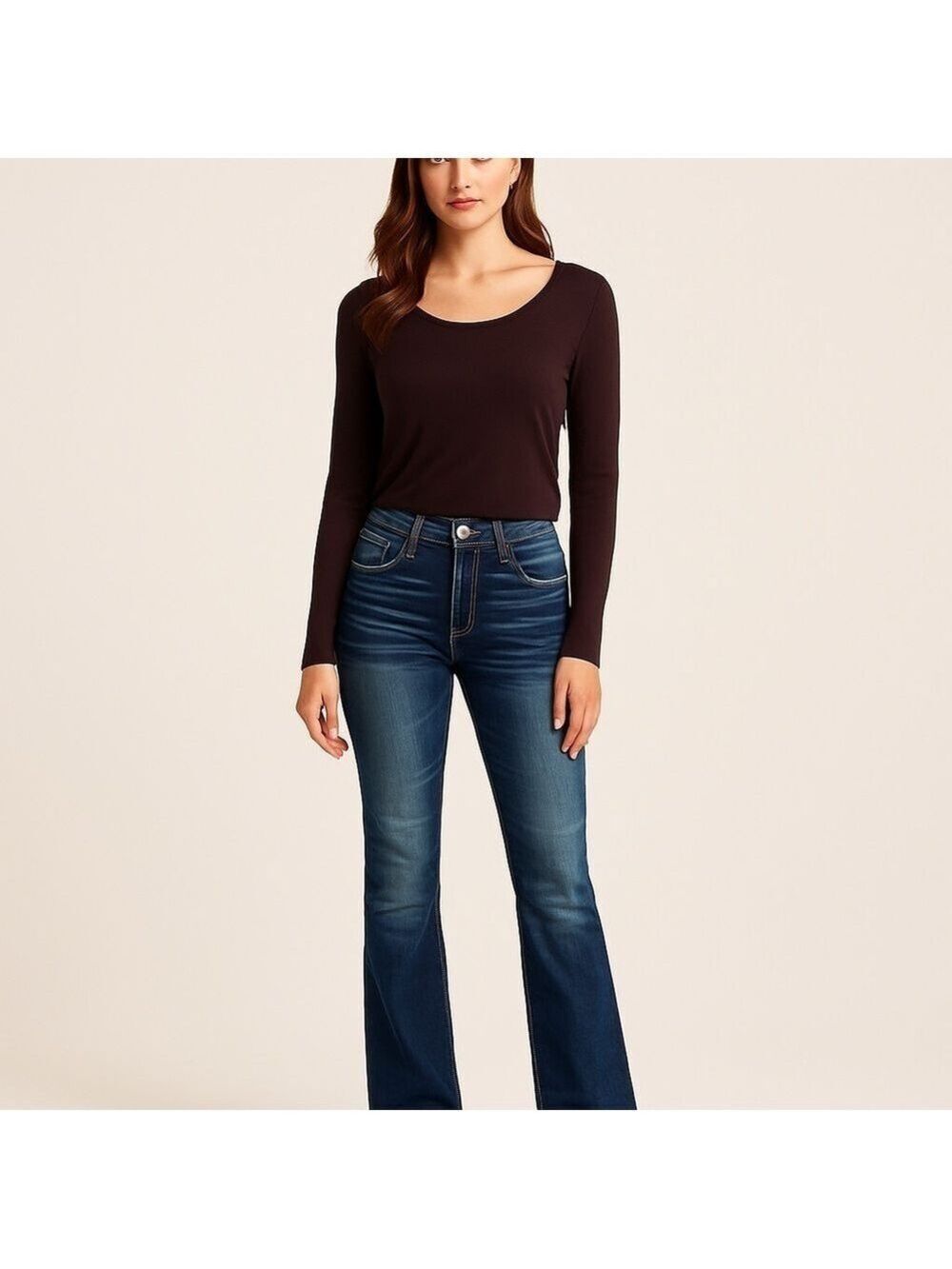 AEROPOSTALE 🖤 Seriously Soft Slouchy Cropped Tee – Women’s Small 👕✨